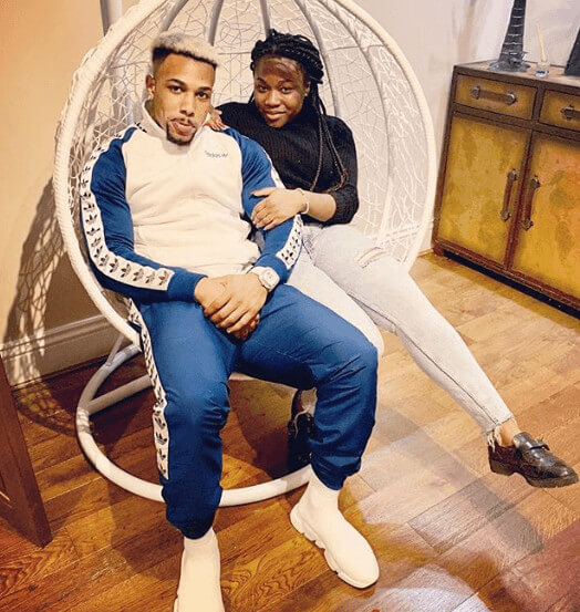Adama Traore With His Sister